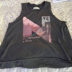 Abercrombie kids NYC tank, (worn) size L (14)
